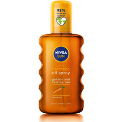 Nivea Sun Caroten Αδιάβροχο Λάδι Μαυρίσματος Σώματος 200ml