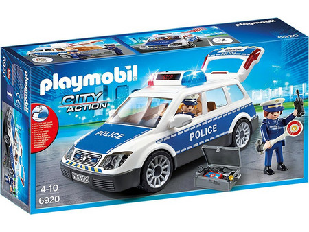 Playmobil City Action Περιπολικό Όχημα με Φάρο & Σειρήνα για 4-10 Ετών 6920