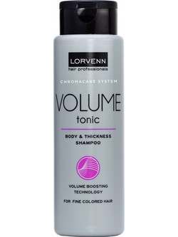 Lorvenn Volume Tonic Body & Thickness Σαμπουάν για Όγκο για Βαμμένα Μαλλιά 300ml