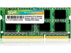 Silicon Power 8GB (1X8GB) DDR3 RAM 1600MHz C11 SoDimm SP008GLSTU160N02
