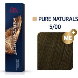 Wella Koleston Perfect Me+ Pure Naturals 5/00 Καστανό Ανοιχτό Έντονο Φυσικό Μόνιμη Βαφή Μαλλιών 60ml