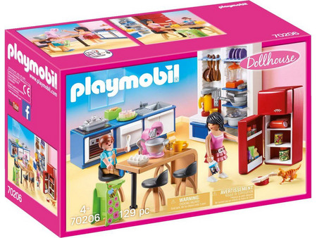 Playmobil Dollhouse Κουζίνα Κουκλόσπιτου για 4+ Ετών 70206