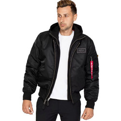 Alpha Industries MA-1 D-Tec F Ανδρικό Μπουφάν Χειμωνιάτικο Bomber Μαύρο 183110-515