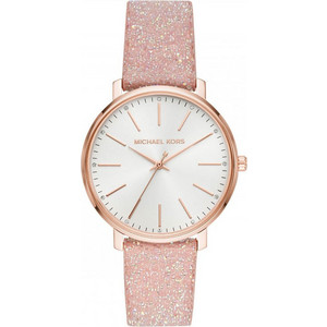 Michael Kors Pyper Γυναικείο Ρολόι με Ροζ Δερμάτινο Λουράκι MK2884 Michael Kors Pyper Γυναικείο Ρολόι με Ροζ Δερμάτινο Λουράκι MK2884