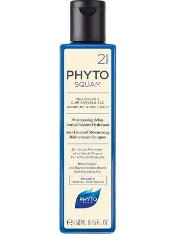 Phyto Phytosquam Anti Dandruff Σαμπουάν κατά της Ξηροδερμίας & της Πιτυρίδας για Λιπαρά & Ξηρά Μαλλιά 250ml