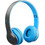 P47 5.0+EDR Ασύρματα Bluetooth Ακουστικά On Ear Μπλε