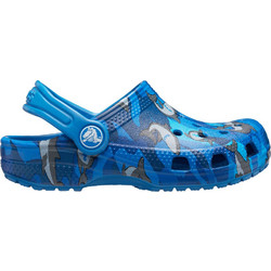 Crocs Classic Shark Clog Παιδικά Παπούτσια Θαλάσσης για Αγόρι Μπλε 206147-4KI