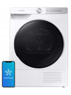 Samsung DV90T7240BH Στεγνωτήριο Ρούχων 9kg A+++ με Αντλία Θερμότητας