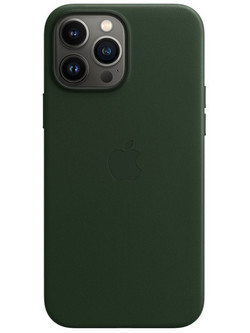 Apple Leather Case with MagSafe Sequoia Green (iPhone 13 Pro Max)