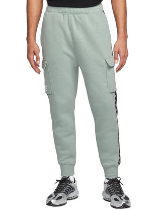Nike Cargo Ανδρικό Παντελόνι Φόρμας Fleece με Λάστιχο Πράσινο Mint DM4680-013