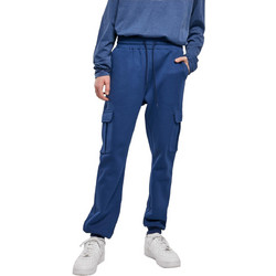 Urban Classics Cargo Ανδρικό Παντελόνι Φόρμας με Λάστιχο Royal Blue TB4478-04008