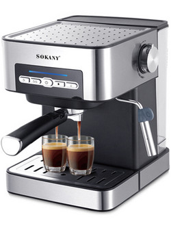 Sokany SK-6862 Αυτόματη Μηχανή Espresso 850W 20bar