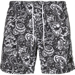 Urban Classics Ανδρικό Μαγιό Σορτς με Σχέδια Tattoo Aop TB2679
