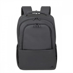 Rivacase Tegel Eco Αδιάβροχο Backpack Laptop 15.6" Black