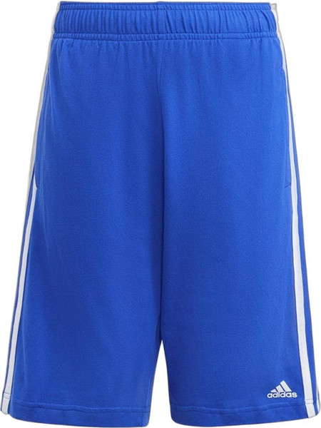 Adidas 3-Stripes Αθλητική Παιδική Βερμούδα Μπλε HY4716