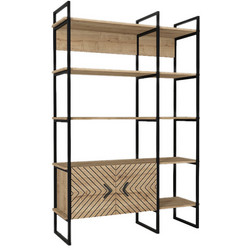 Megapap Eduardo Βιβλιοθήκη 120x39x180cm GP042-0099,2