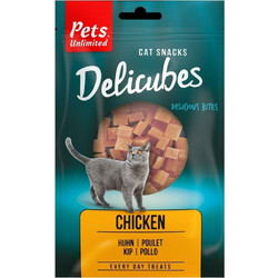 Pets Unlimited Delicubes Chicken 50gr