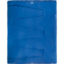 Highlander Sleepline Sleeping Bag Διπλό 2 Εποχών Μπλε