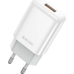 Jellico Φορτιστής Χωρίς Καλώδιο με Θύρα USB-A 12W White EU01