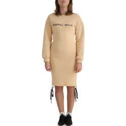 Kendall + Kylie Midi Καθημερινό Φόρεμα Μπεζ KKW3913008