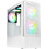 Kolink Observatory MX Mesh ARGB Tempered Glass White Gaming Midi Tower Κουτί Υπολογιστή με Πλαϊνό Παράθυρο