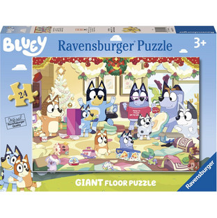 Παιδικό Puzzle Ravensburger Bluey Christmas 24 Κομμάτια
