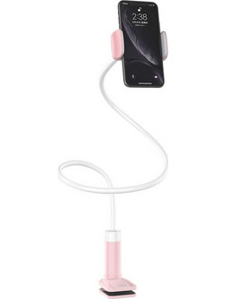 Hoco PH23 Βάση Κινητού με Βραχίονα Ροζ
