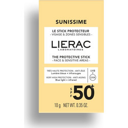 Lierac Sunissime The Protective
 Αντηλιακό Stick Προσώπου & Χειλιών Αντιγηραντικό SPF50+ 10gr