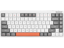 Tracer Fina 84 Μηχανικό Gaming Πληκτρολόγιο TenKeyLess με Outemu Red Διακόπτες RGB White Grey