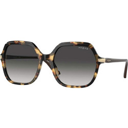 Vogue VO5561S 26058G Γυναικεία Γυαλιά Ηλίου Τετράγωνα Κοκάλινα Ταρταρούγα με Μαύρο Polarized Φακό