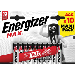 Energizer Max AAA 10τμχ