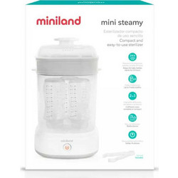 Miniland Mini Steamy Βρεφικός Αποστειρωτής Μπιμπερό Ηλεκτρικός