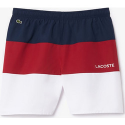 Lacoste Παιδικό Μαγιό Σορτς για Αγόρι Κόκκινο Navy Μπλε Λευκό 3MJ7323-IRZ