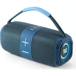 T&G TG-668 Ηχείο Bluetooth με Ραδιόφωνο Navy Μπλε