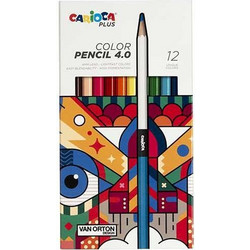 Carioca Plus Van Orton Ξυλομπογιές Σετ 12τμχ 12791-2