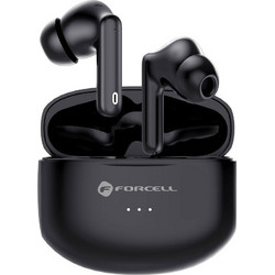 FORCELL F-AUDIO Ακουστικά Bluetooth In Ear Black