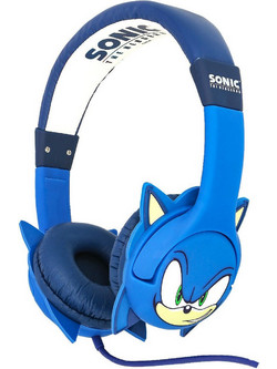 OTL Sh1179 Sonic The Hedgehog Ενσύρματα Παιδικά Ακουστικά On Ear Μπλε