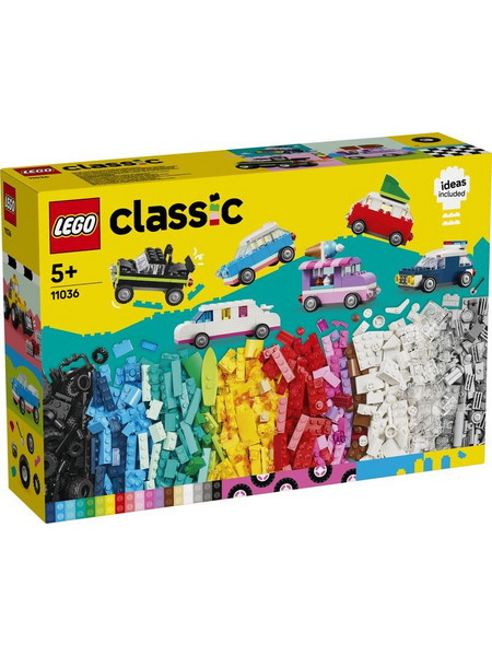 Lego Classic Creative Vehicles για 5+ Ετών 11036