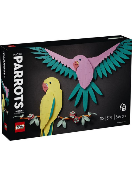 Lego Art The Fauna Collection Macaw Parrots για 18+ Ετών 31211