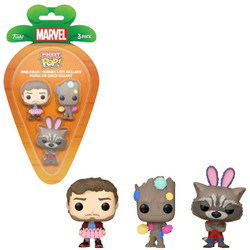 Funko Pocket Pop! Marvel Guardians Of The Galaxy 3-Pack Star-Lord, Rocket & Groot