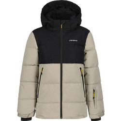 Icepeak Louin Παιδικό Μπουφάν Χειμωνιάτικο Puffer Αδιάβροχο Αντιανεμικό Εκρού 50035553I-230