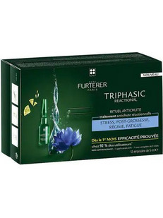 Rene Furterer Triphasic Reactional Anti-Fall Treatment Σετ Αμπούλες κατά της Τριχόπτωσης 12x5ml