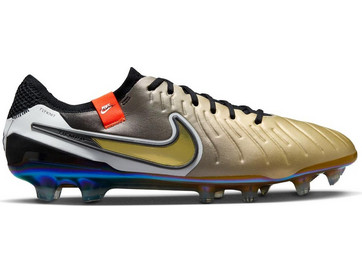 Nike Tiempo Legend 10 Elite FG FJ2515-900 Ποδοσφαιρικά Παπούτσια Με Τάπες Χρυσά Ασημί
