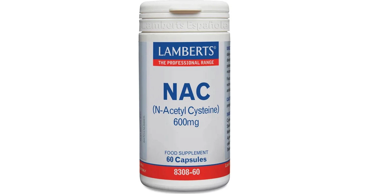 Lamberts NAC N-Acetyl Cysteine 600mg 60 Κάψουλες | BestPrice.gr