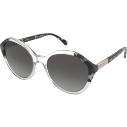 Kate Spade Jezebel/G/S PJP/9O Γυναικεία Γυαλιά Ηλίου Στρογγυλά Κοκάλινα Διαφανή με Μαύρο Polarized Φακό