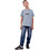 Hashtag Παιδικό T-Shirt Κοντομάνικο Μπλε 242747-01