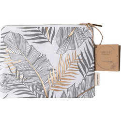Minimal List ML323300 Γυναικείο Νεσεσέρ 21x16cm Ασημί