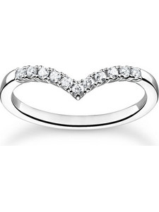 Thomas Sabo Γυναικείο Δαχτυλίδι Ασημί TR2394-051-14