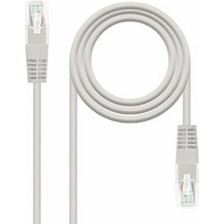 Nanocable U/UTP Cat.5e Καλώδιο Δικτύου Ethernet 7m Grey 10.20.0107