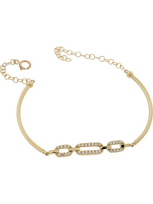 Million Diamonds Γυναικείο Βραχιόλι από Χρυσό 14K με Ζιργκόν 19841